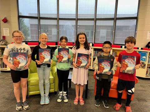 Young author award winners.