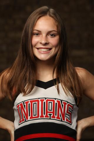 Anderson Defoor one of the two Stephens County Cheerleaders that were named to the GCCA top 30.