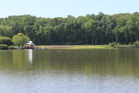 Lake Toccoa is one of many fishing venues in Stephens County. Photo by The Toccoa Record.