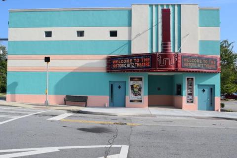  Since 1939, The Ritz Theatre has stood at the corner of Doyle and Broad Streets.