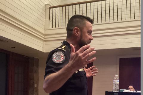 City of Gainesville Police Chief Jay Parrish