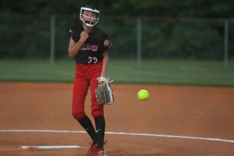 The Stephens County Middle School Rebels softball team won two games last week and lost two. Laura Shaw/The Toccoa Record