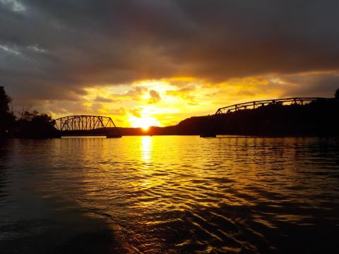 The Tugaloo River Water Trail is hosting its annual sunset paddle on Saturday. It will take off from Broken Bridges at 4:30 p.m. Submitted