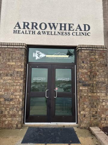 The Arrowhead Health and Wellness Clinic, a collaboration between Stephens County Hospital and the Stephens County School System, opened on Oct. 29.