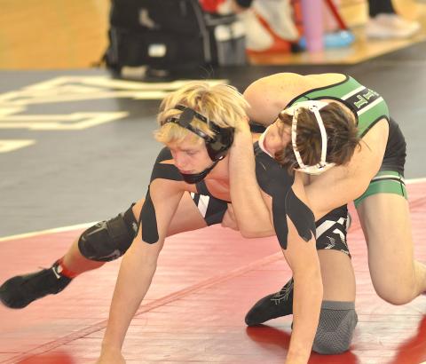 Carter Fowler is among the five Stephens County High School wrestlers competing in sectionals this weekend.