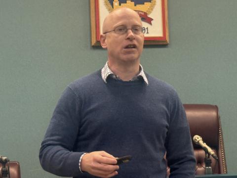 Adam Hazell is the planning director for the Georgia Mountains Regional Commission, and he is assisting Stephens County's local governments in updating their comprehensive plans this year.