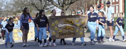 It was Opening Day for the Toccoa Little League on Saturday, March 14. The day kicked off with a parade on Doyle Street. The Riverdogs softball team led the rest of the Toccoa Little League baseball and softball teams down Doyle Street Saturday morning during opening day events.