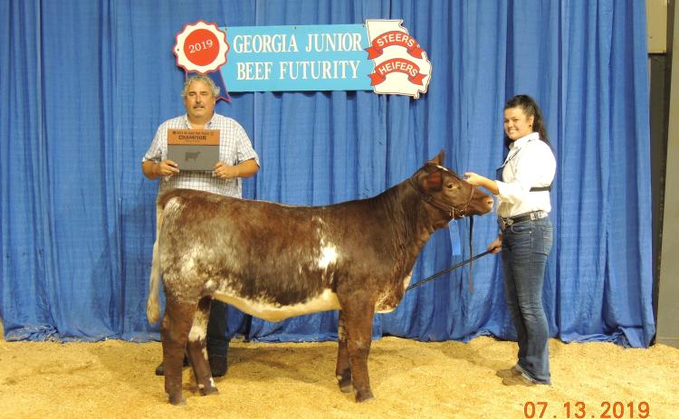 Mary Alice Knight brought home two first places