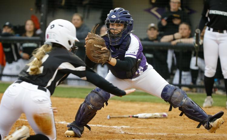Natalie Morgan making a play for Furman University. - Photo courtesy of Furman athletics