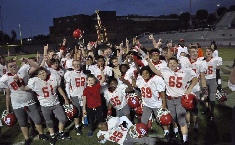 Stephens County Middle celebrates championship