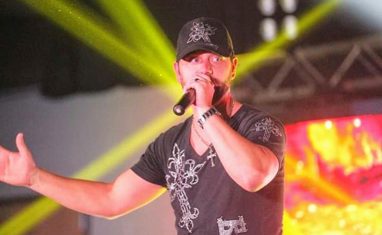 B-Shoc (Bryan Edmonds) performs at the Stop the Bullying  event.