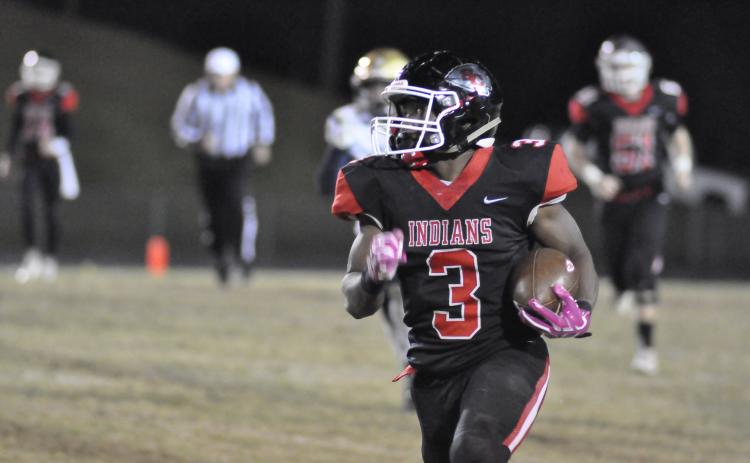 MJ Jones runs against St. PIus