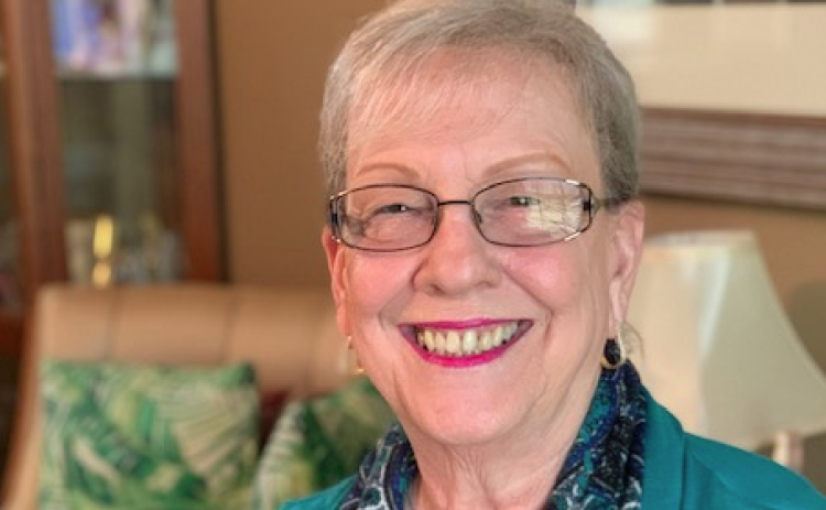 Cutline:Gloria Mathews-Caldwell recently retired after serving 47 years as church secretary for Toccoa First United Methodist Church.