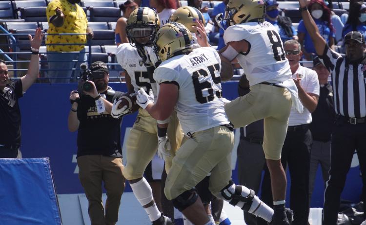 A.J. Howard in a game against GSU