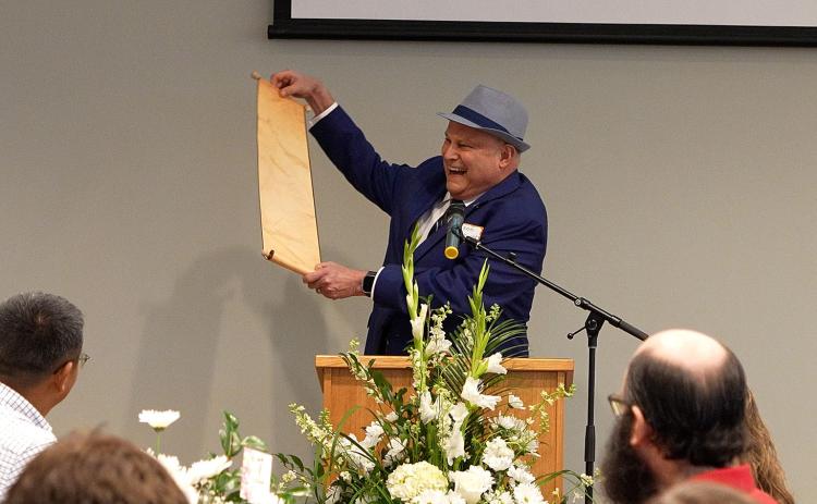 A retirement celebration for Leon Osborne was held July 11.