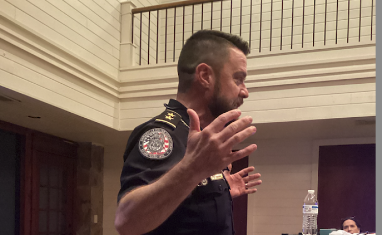 City of Gainesville Police Chief Jay Parrish