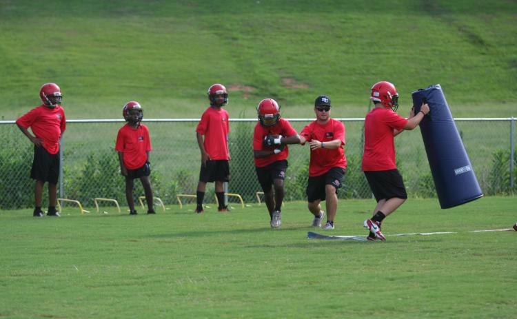 The Stephens County Middle School Rebels 2025 football season kicks off Aug. 6. Photo by Laura Shaw