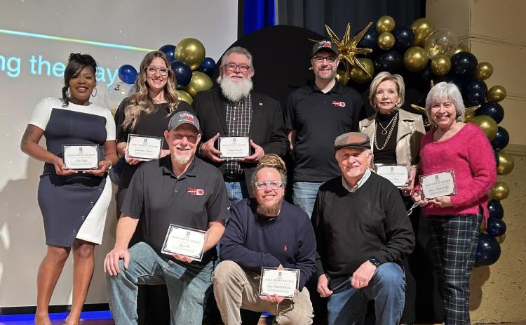 Toccoa Main Street hosted its annual awards on Thursday, Jan. 22, at the Ritz Theatre and gave out seven awards to downtown businesses and volunteers.