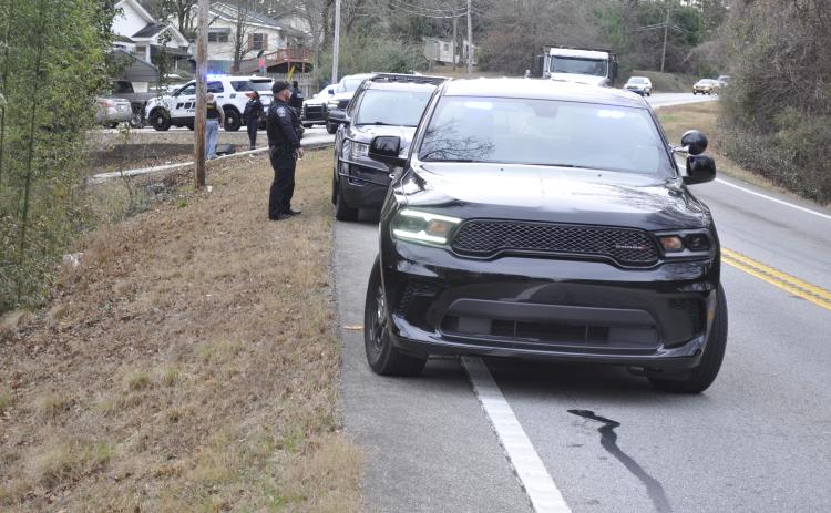 Four different law enforcement agencies arrived at a home on Hwy. 123 in reference to a hostage call. When they arrived, they found nothing but a male inside the home.