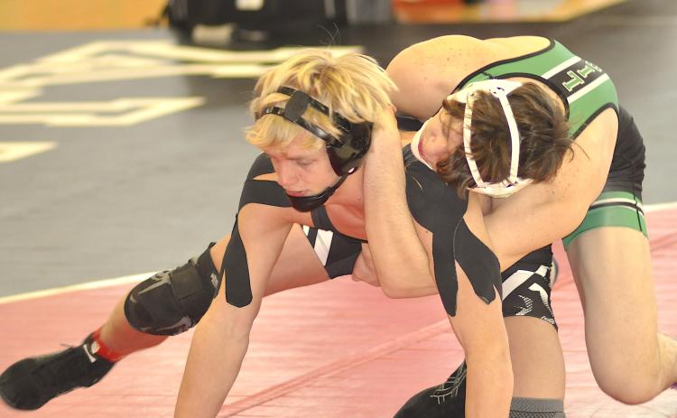 Carter Fowler is among the five Stephens County High School wrestlers competing in sectionals this weekend.