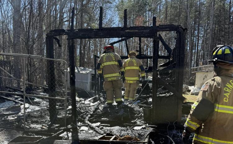 Firefighters from multiple agencies responded to two fires on Sunday, Feb. 22. There were no injuries involved with either incident.