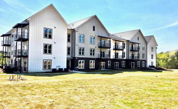 The first building of the Heritage Rise apartment complex, which consists of 30 units, received its occupancy certificate on Thursday, April 2. Heritage Rise is located on the Toccoa Bypass.