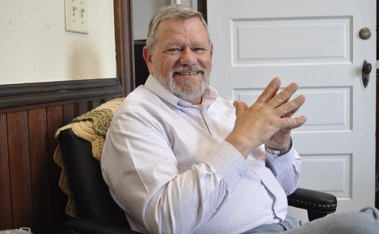 Tom Moseley is the new pastor at Toccoa First Methodist Church. He started with the church in April, and he led his first church service on Sunday, May 3.