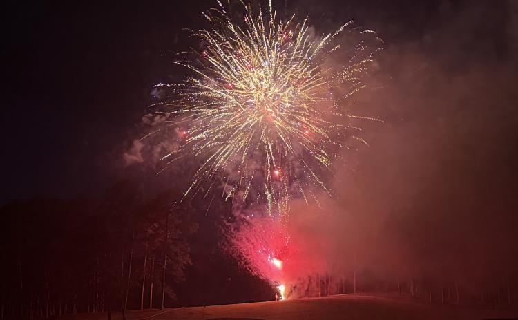 On Sunday night, June 28, the Toccoa Symphony Orchestra performed its annual Patriotic Pops concert at Reflections at Lake Toccoa. There were some surprises, such as John Williams’ “Superman” theme and Journey’s “Don’t Stop Believing,” thrown into the setlist. Below, conductor Benji Stegner is leading the orchestra.