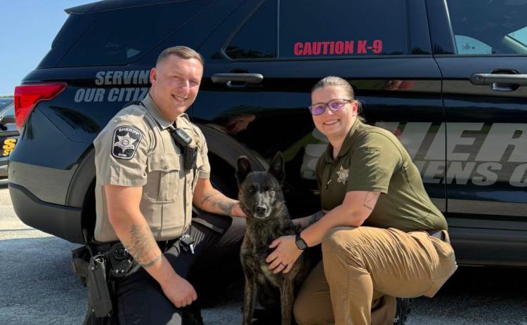 The Stephens County Sheriff's Office has retired its K-9, Reba, after six years of service. Reba will live with Cpl. Ryan Brown and his wife, Jordyn.