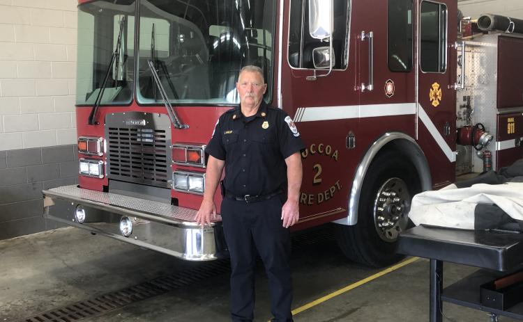 Toccoa's fire chief Jeff Haslup announced his retirement after 44 years of service. A reception in his honor was held on Thursday, Sept. 3, at Toccoa City Hall.