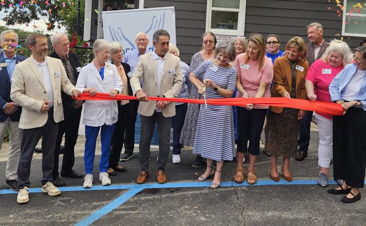 Open Arms Clinic on Big A Road celebrated 20 years with a ribbon cutting on Thursday, Sept. 24.
