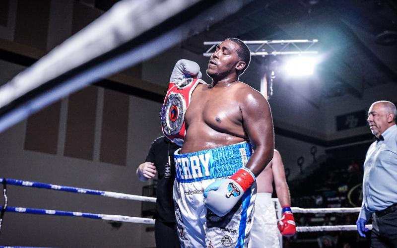 Eric Perry photo by: Janet Hutchinson Wohler with One One Six Boxing Promotions
