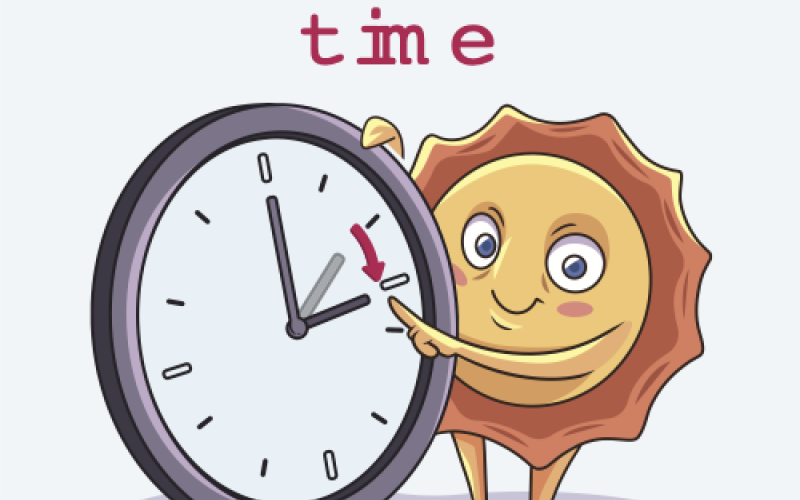 Set your clocks ahead an hour Saturday night / Sunday morning. Image by <a href="https://www.freepik.com/free-vector/hand-drawn-spring-time-change-illustration_12806100.htm#query=daylight%20savings%20time&position=3&from_view=keyword&track=ais">Freepik</a>