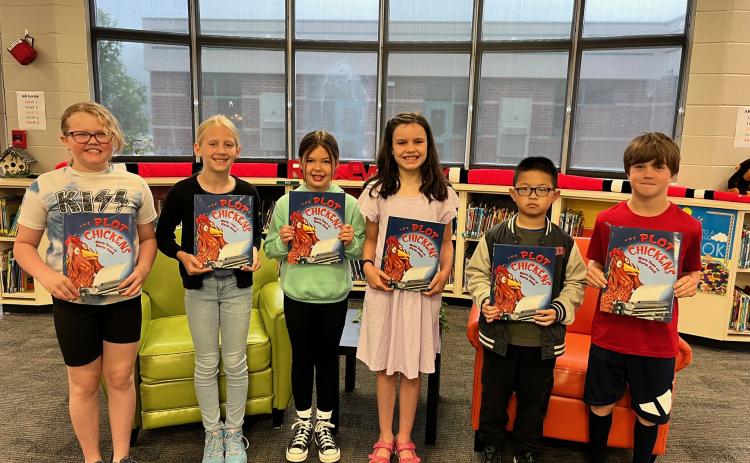 Young author award winners.